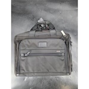 Tumi T-Pass Organizer Brief  Expandable Laptop Bag Black Style 026531DH
